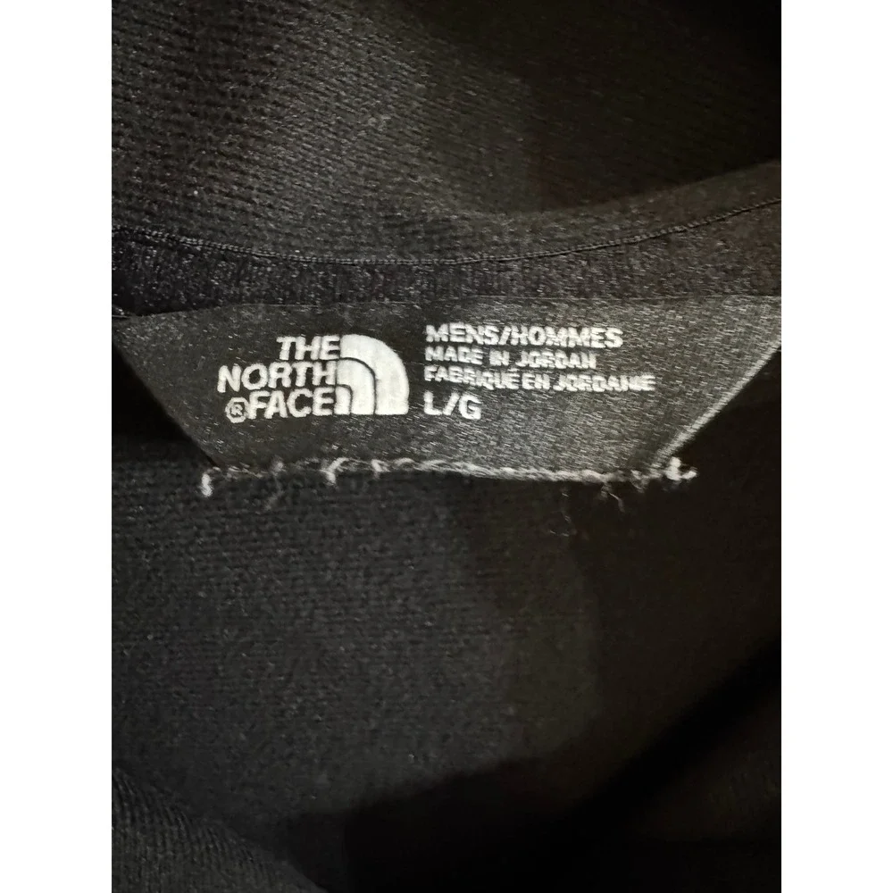 The North Face‎ Mens Black Quarter Zip pullover  Jacket shirt  Large